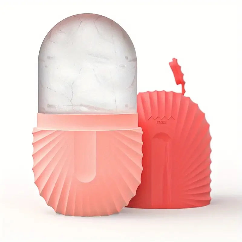 Beauty Massage Face Ice Tray Ice Roller Facial Ice Compress Anti-puffy Face Ice Tray Beauty Supplies Silicone Ice Tray